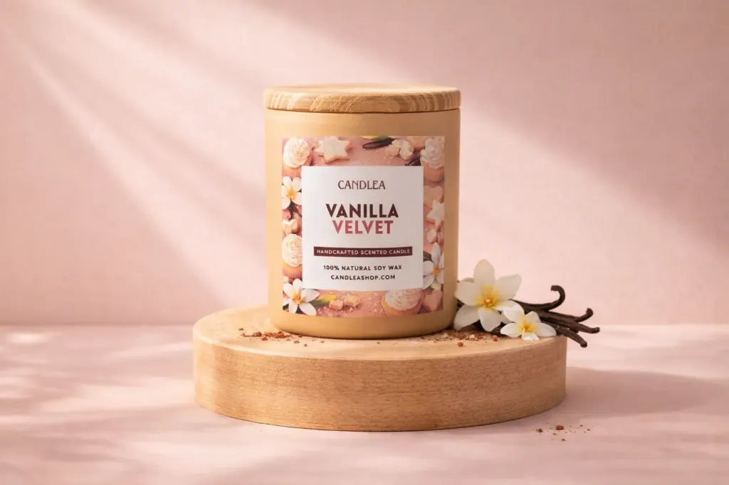 Vanilla Velvet | Luxury Vanilla Soy Candle for Home