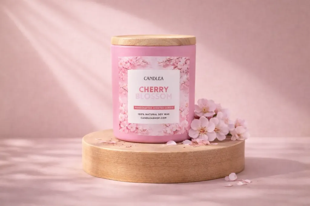 Cherry Blossom | Floral Luxury Soy Wax Candle