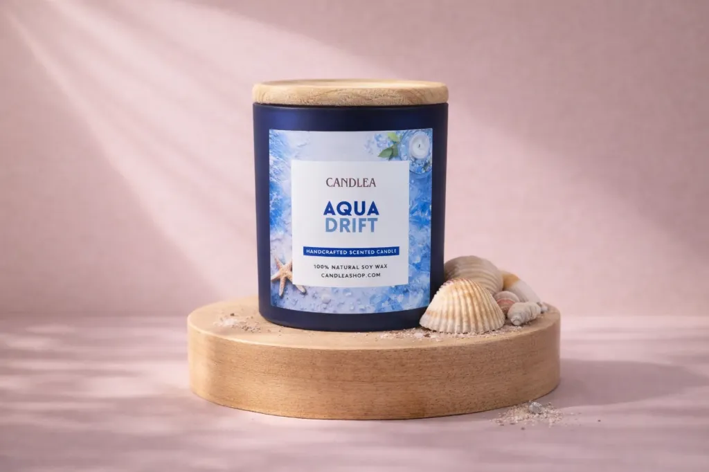 Aqua Drift | Fresh Aquatic Luxury Soy Candle