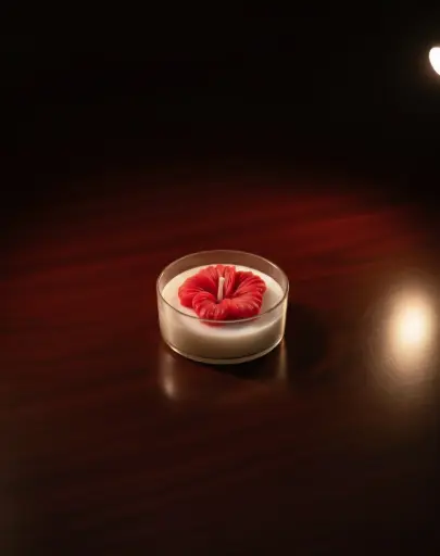 T-light Round Large - Polycarbonate