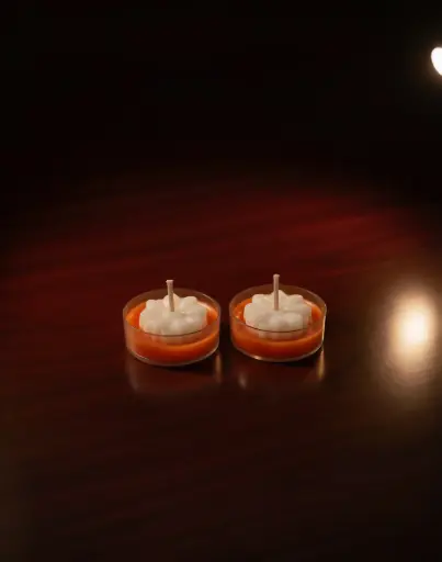 T-light Round Small - Polycarbonate